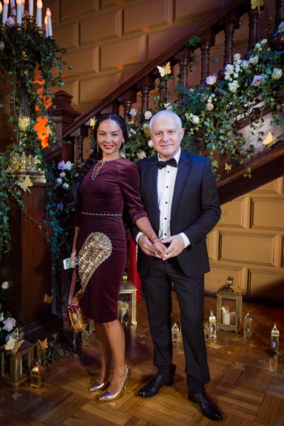 Певица Миранда Миранишвили с супругом