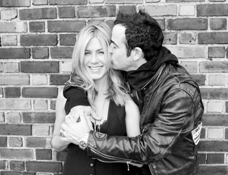 Дженнифев Энистон и Джастин Теру