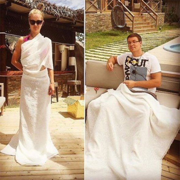 Андрей Чуев уже приступил к созданию платья для Марины