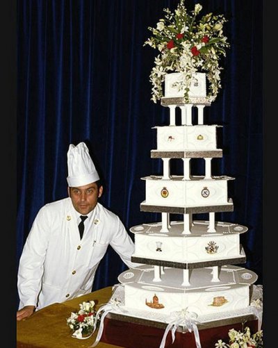 Над созданием торта для Леди Дианы трудились лучшие кондитеры Британии