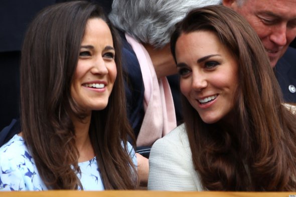 Сестры Кейт и Пиппа Миддлтон Сестры Кейт и Пиппа Миддлтон