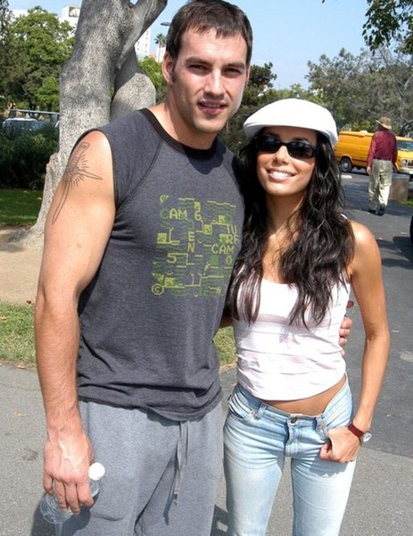 Ева Лонгория с первым мужем актером Тайлером Кристофером