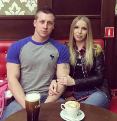 Евгений Руднев со своей невестой Еленой