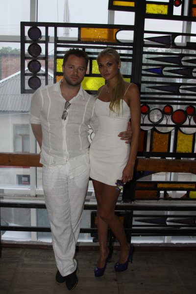 Виталий Гогунский с бывшей супругой Анной Виталий Гогунский с бывшей супругой Анной