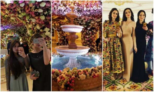 Свадебное платье Хадижи Ужаховой весило 25 кг