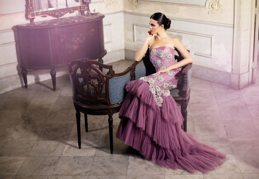 платье из коллекции SATI (дизайнера Сати Такхара)