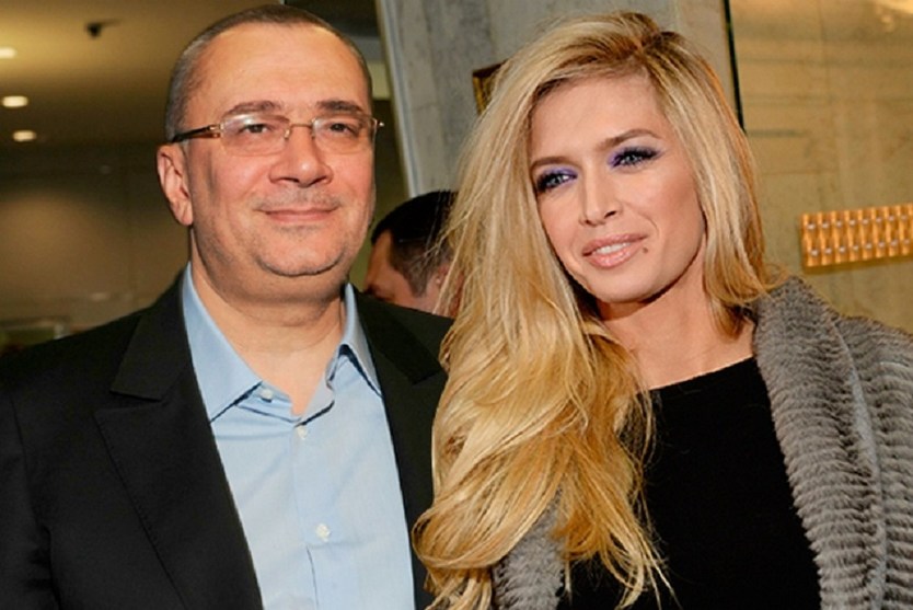 Вера Брежнева со своим супругом Константином Меладзе