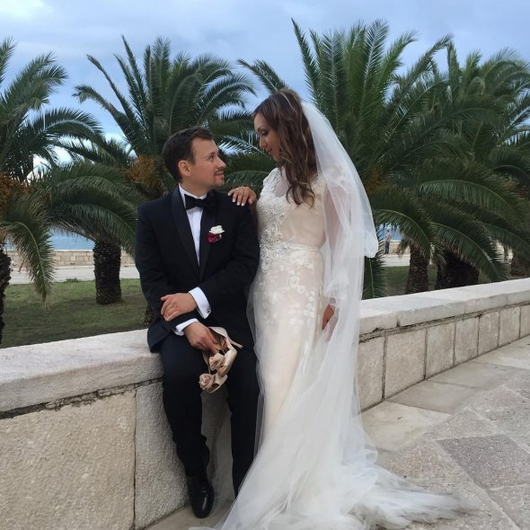 Андрей и Диана устроили себе красивую свадьбу в Италии