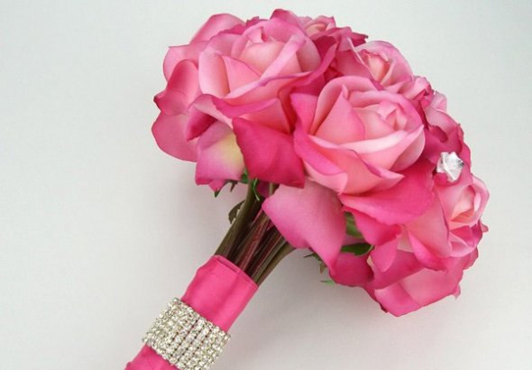 букет невесты из розовых роз букет невесты из розовых роз