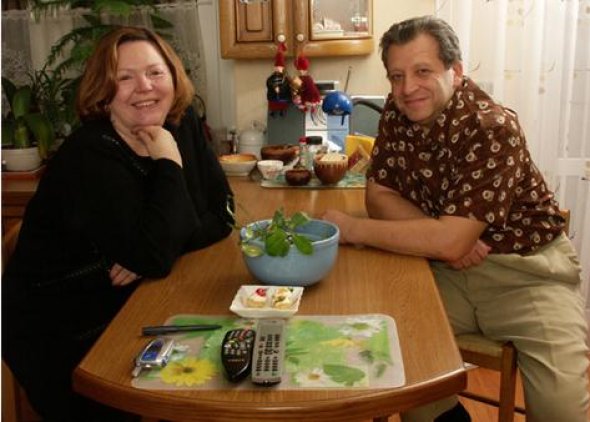 Борис Грачевский со своей первой женой Галиной