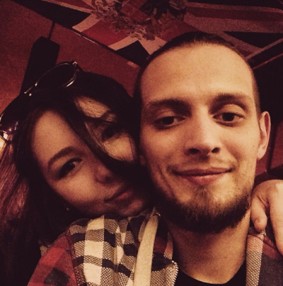 Серафима Шнурова со своим супругом Вячеславом Астаниным