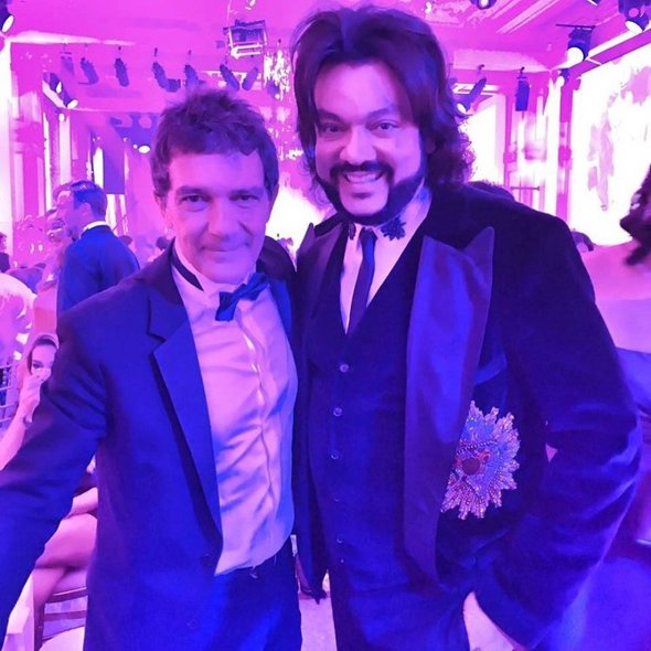 Филипп Киркоров и Антонио Бандерас