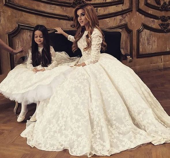 Ксения Бородина с дочкой Марусей Ксения Бородина с дочкой Марусей