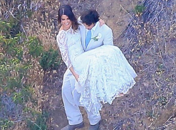 молодожены Йен Сомерхолдер и Никки Рид