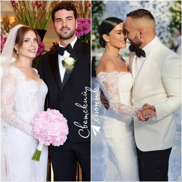 Эда Эдже также выходила замуж в платье от Zuhair Murad 2 года назад