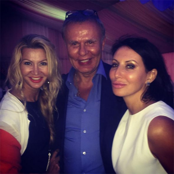 Лада и Вячеслав Фетисовы и Алика Смехова Лада и Вячеслав Фетисовы и Алика Смехова