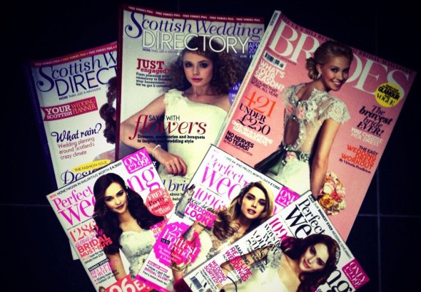 различные свадебные журналы и сайты помогут при подготовке к свадьбе как источник идей