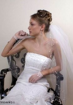 Фата V0346W2-1-E10519