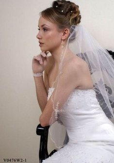 Фата V0476W2-1-E10524