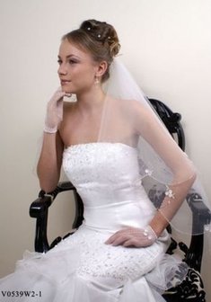 Фата V0539W2-1-E10533