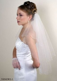 Фата V0542W2-1-E10534