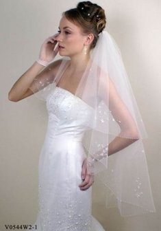 Фата V0544W2-1-E10535