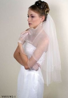 Фата V0551W2-1-E10537
