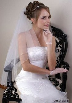 Фата V0664W2-1-E10550