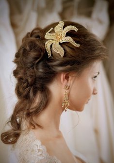 Шпилька,серьги A12609