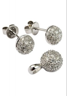 Серьги и кулон T20297