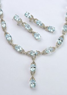 Колье и серьги T20306