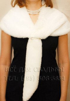 Меховая накидка В20796