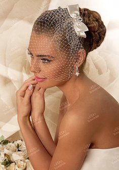 Вуаль с бантом f0504-T41980