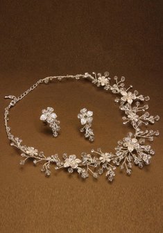 Колье и серьги NB167-R43487