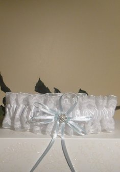 Подвязка с голубым-Э50861