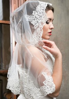 Фата-накидка 0007-Б86766