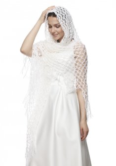 Накидка - шаль Мод.015-V94977