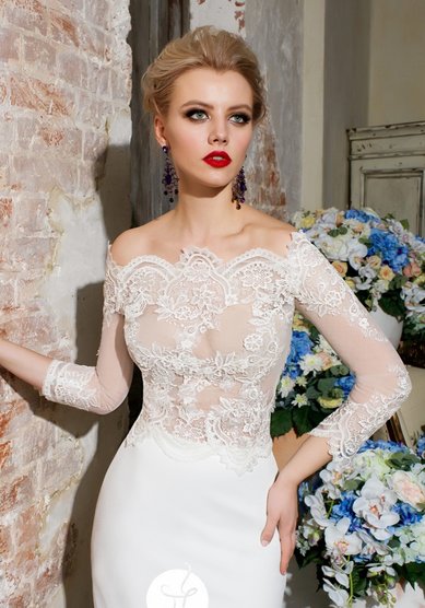 Болеро 7650 M108808 - Свадебный салон Moon