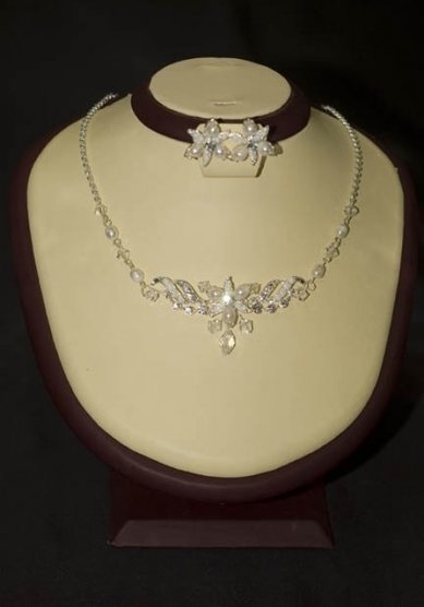 Колье A12719 - Свадебный салон Anna Bogdan