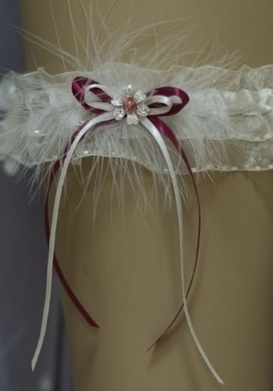 Подвязка A12722 - Свадебный салон Anna Bogdan