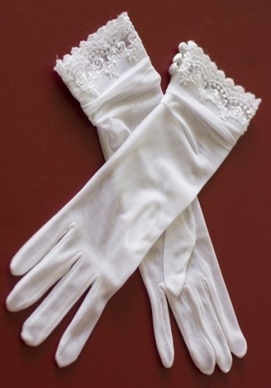 Перчатки A12726 - Свадебный салон Anna Bogdan