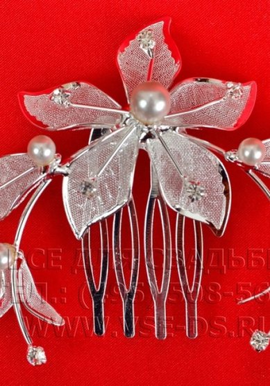 Гребень 116-050-В12976 - Салон свадебных аксессуаров Все для свадьбы