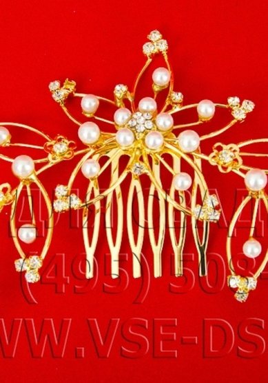 Гребень 116-102-В12987 - Салон свадебных аксессуаров Все для свадьбы