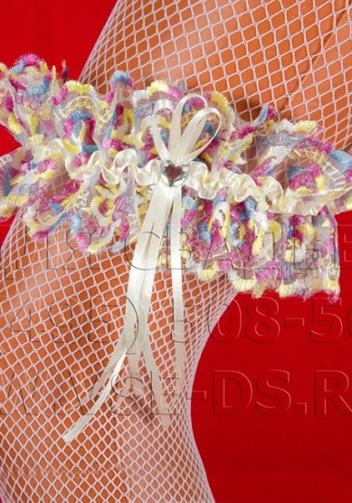 Подвязка 106-014-В13088 - Салон свадебных аксессуаров Все для свадьбы