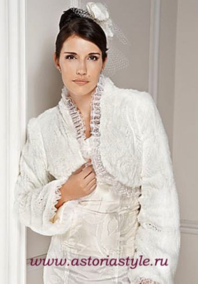 Шубка А15860 - Свадебный салон АСТОРИЯ СТИЛЬ