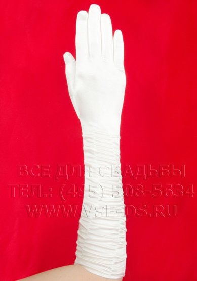 Перчатки В20780 - Салон свадебных аксессуаров Все для свадьбы
