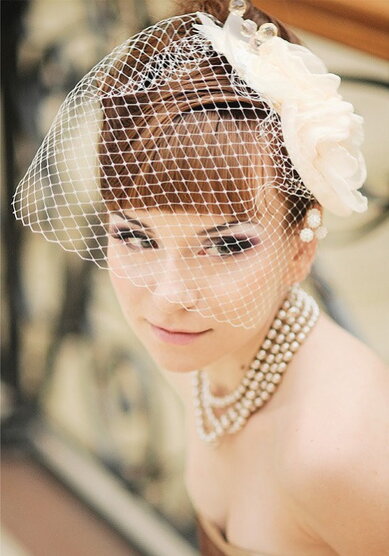 Вуалетка Э23544 - Салон аксессуаров Эль Стиль