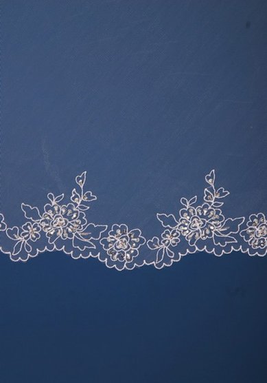 Фата Милена-M40593 - Салон аксессуаров Madam Pokhil