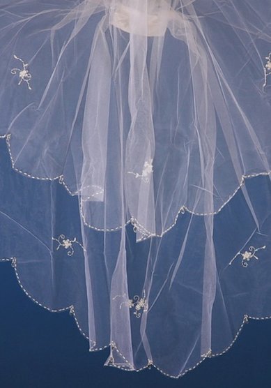 Фата Батерфляй-M40606 - Салон аксессуаров Madam Pokhil