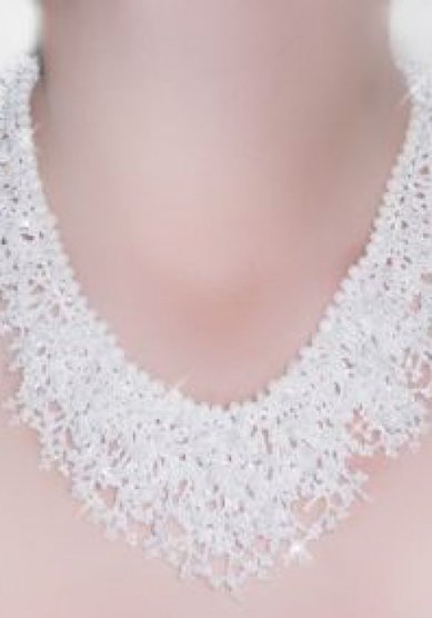 Колье и серьги Б40659 - Салон аксессуаров Белый Авантаж